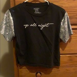 Up all night tee